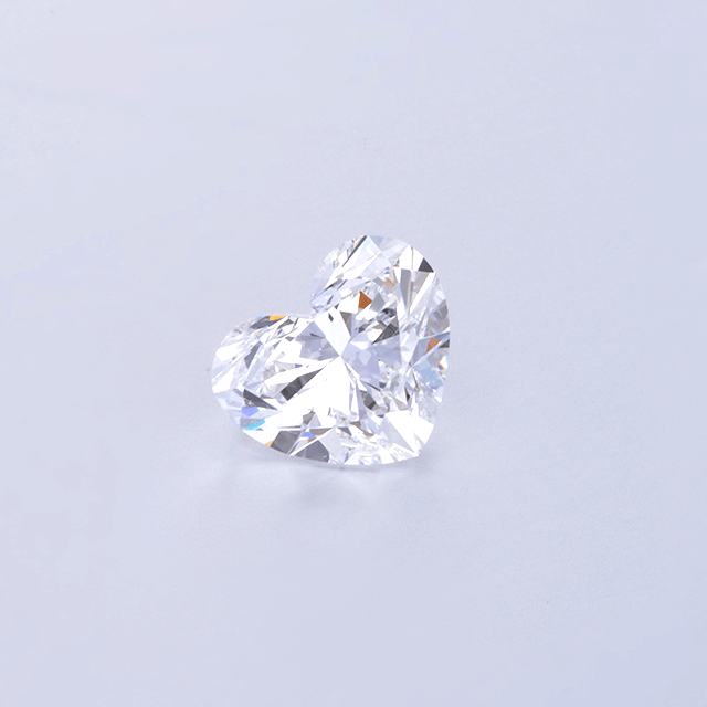 1 carat Heart Cut Loose HPHT CVD Lab Grown Diamond With IGI