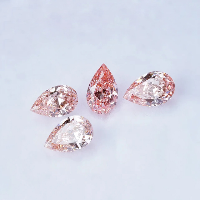 Magarbong Hugis Pink VVS VS Loose Lab Grown Diamond para sa Alahas