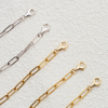 14K Gold Color Lab Grown Gemstone Chain Tennis Bracelets