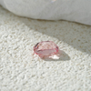 Long Cushion Cut Pink Padparadscha Color Lab Grown Gemstones